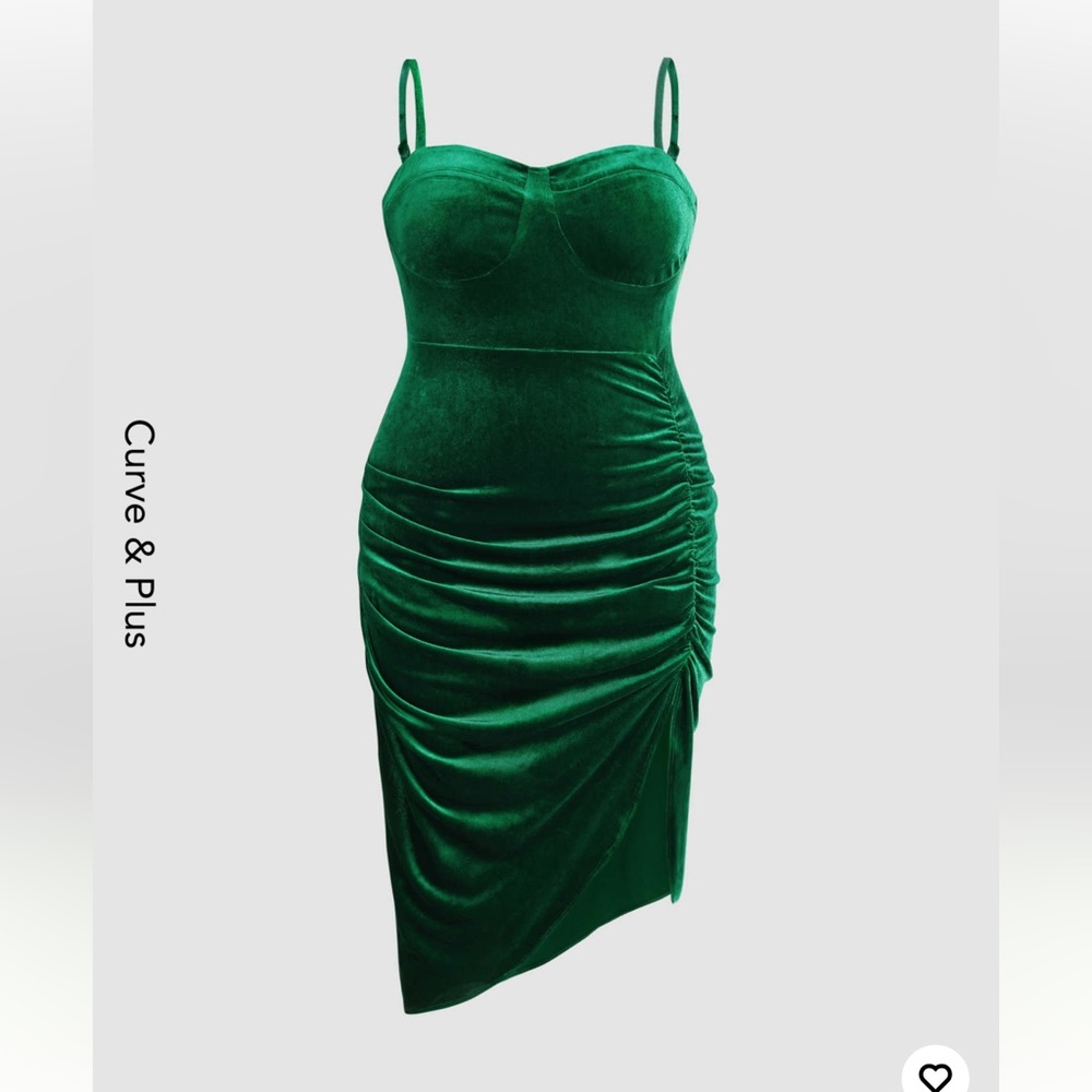 Velvet Midi Dress